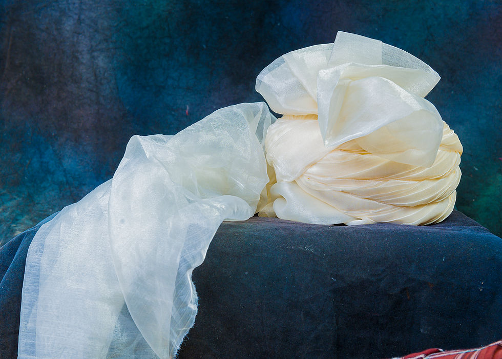 Mens Wedding Turban Design for Groom in White Color